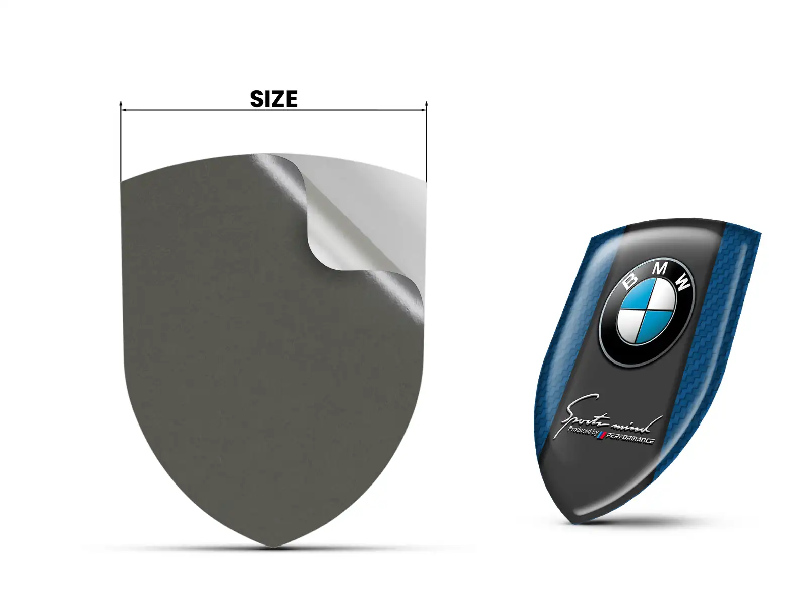 BMW Permanentaufkleber Robust Hochwertig Professionell